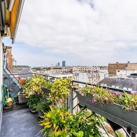 Floor With Panoramic Terrace And Monument Views Apartamento Paris